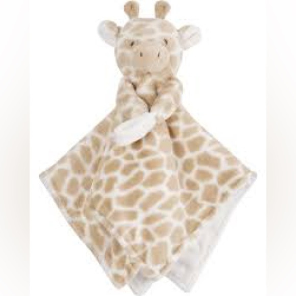 Carter's Baby Giraffe Security Blanket Lovey With Pacifier Holder - Picture 1 of 9